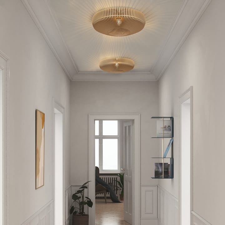 Clava Up vegglampe large, Eik Umage