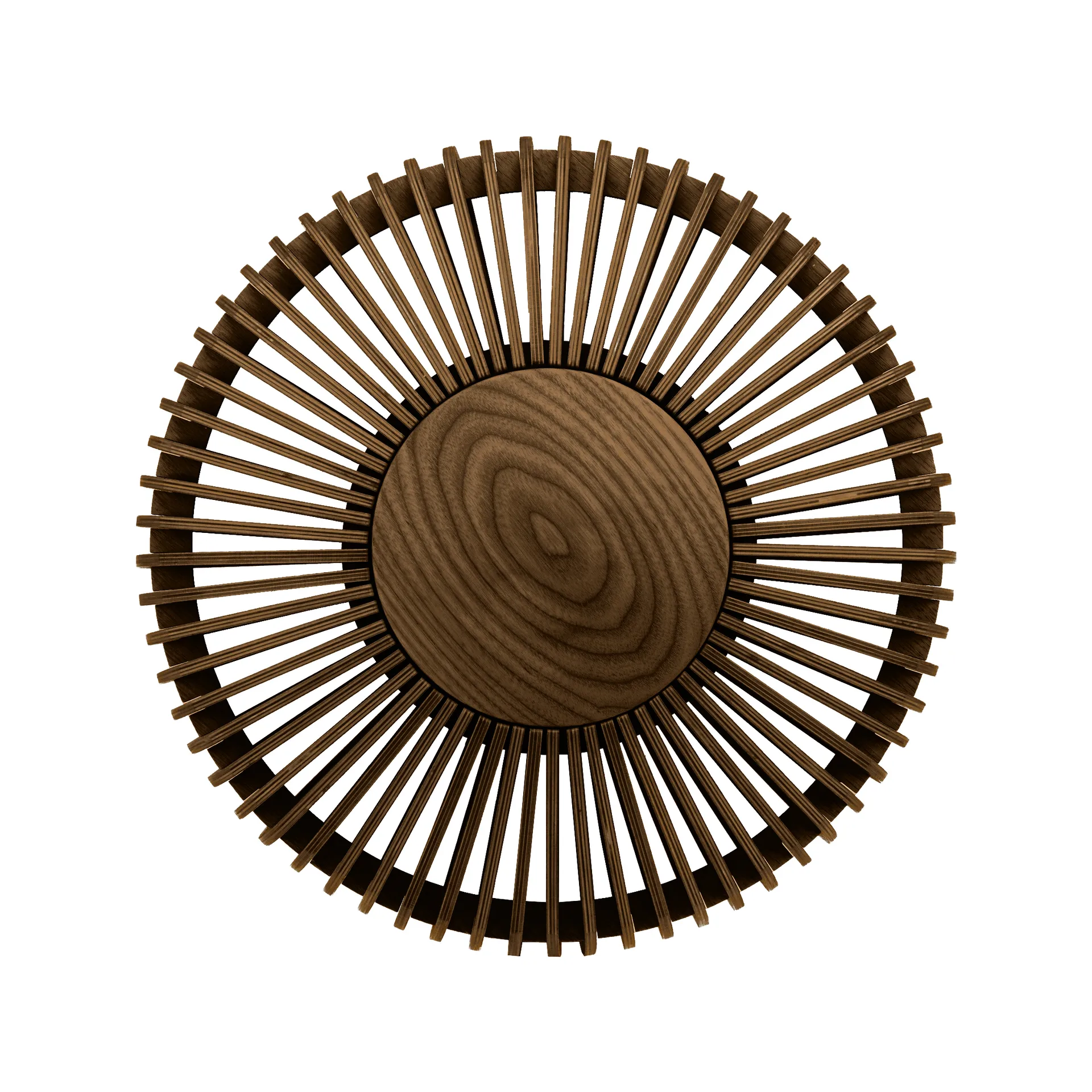 Clava Up vegglampe medium, Mørk eik Umage