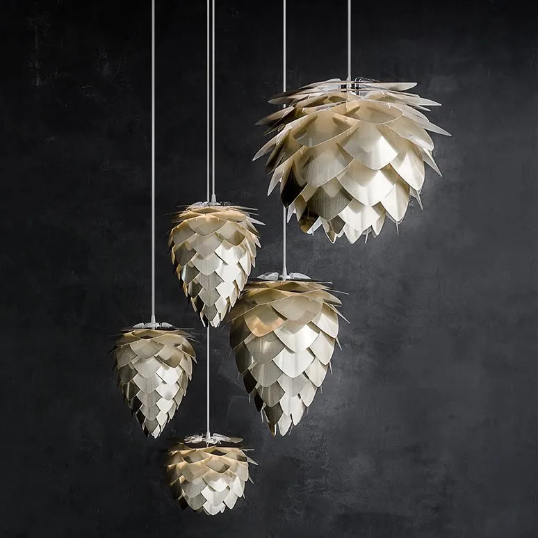 Conia lampe børstet messing, Diameter 40 cm Umage