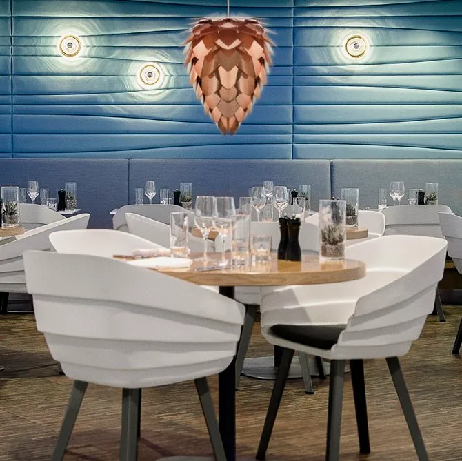 Conia lampe kobber, Diameter 30 cm Umage