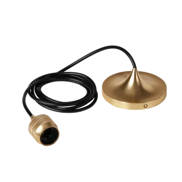 Cord Set Pro lampeoppheng - Brushed brass - Umage
