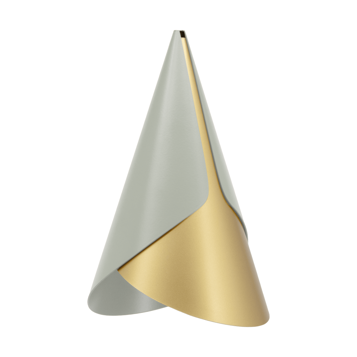 Bilde av Umage Cornet lampeskjerm Nuance olive-brass