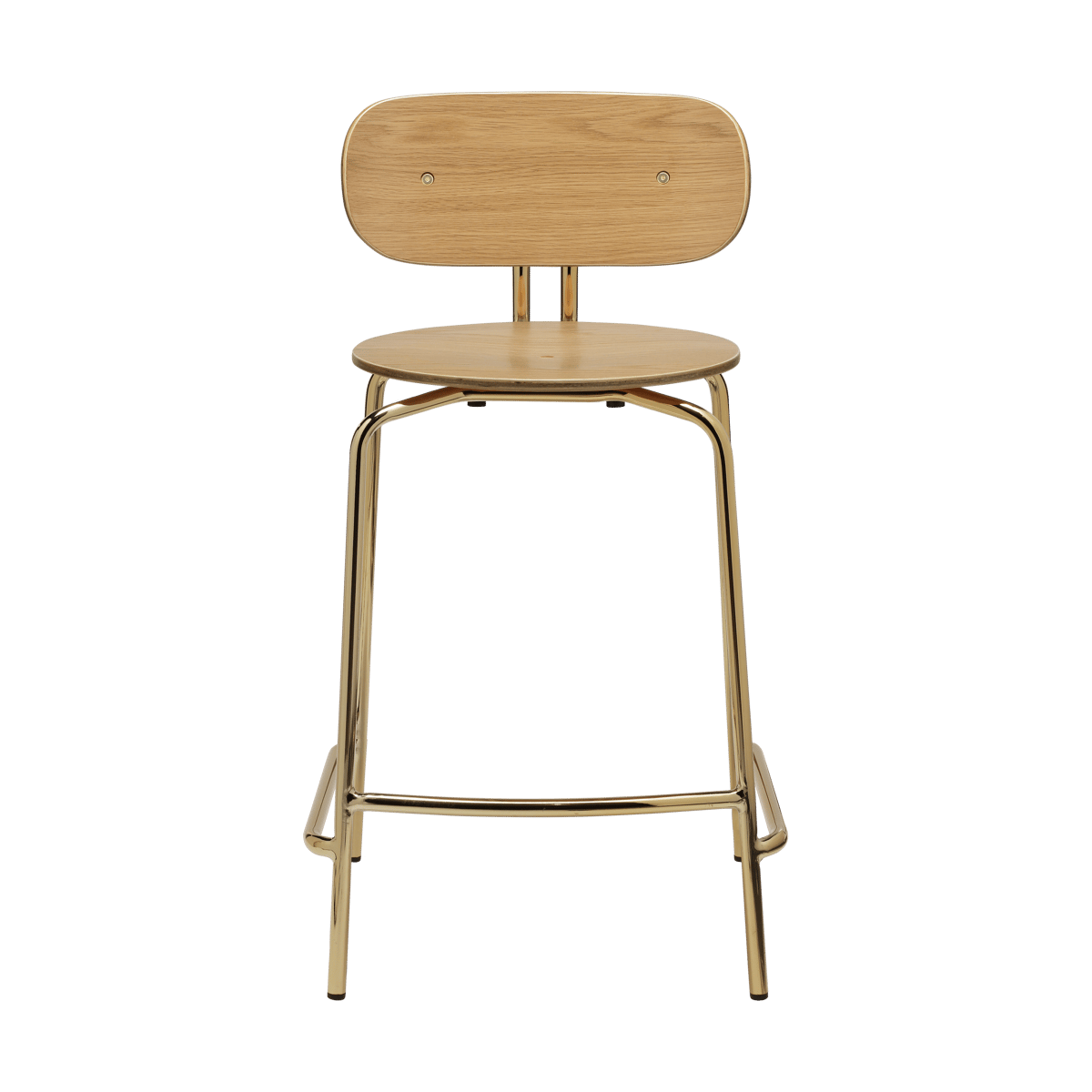 Bilde av Umage Curious barstol 65 cm Oak-brass