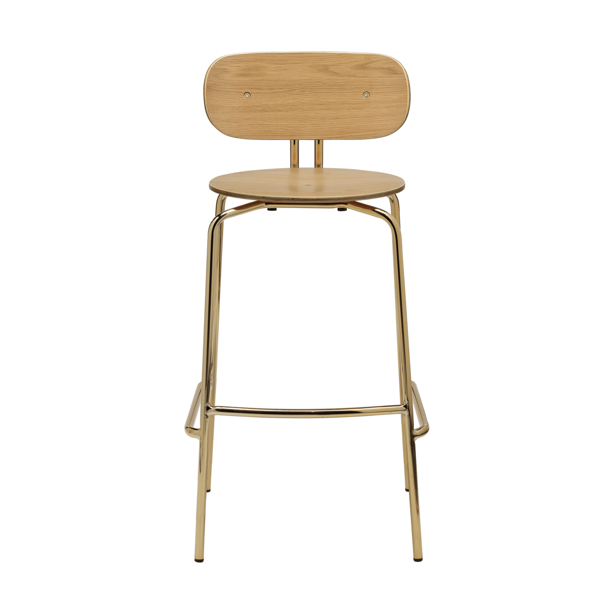 Bilde av Umage Curious barstol 75 cm Oak-brass