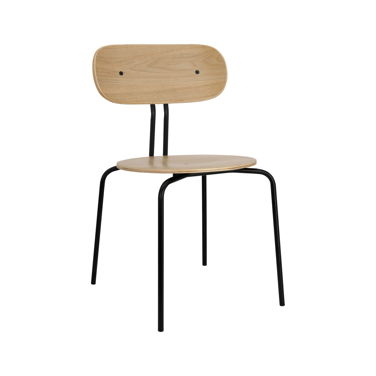 Umage Curious stol Oak-black legs
