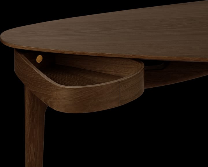 Duende skrivebord 67,1x130 cm, Dark oak Umage