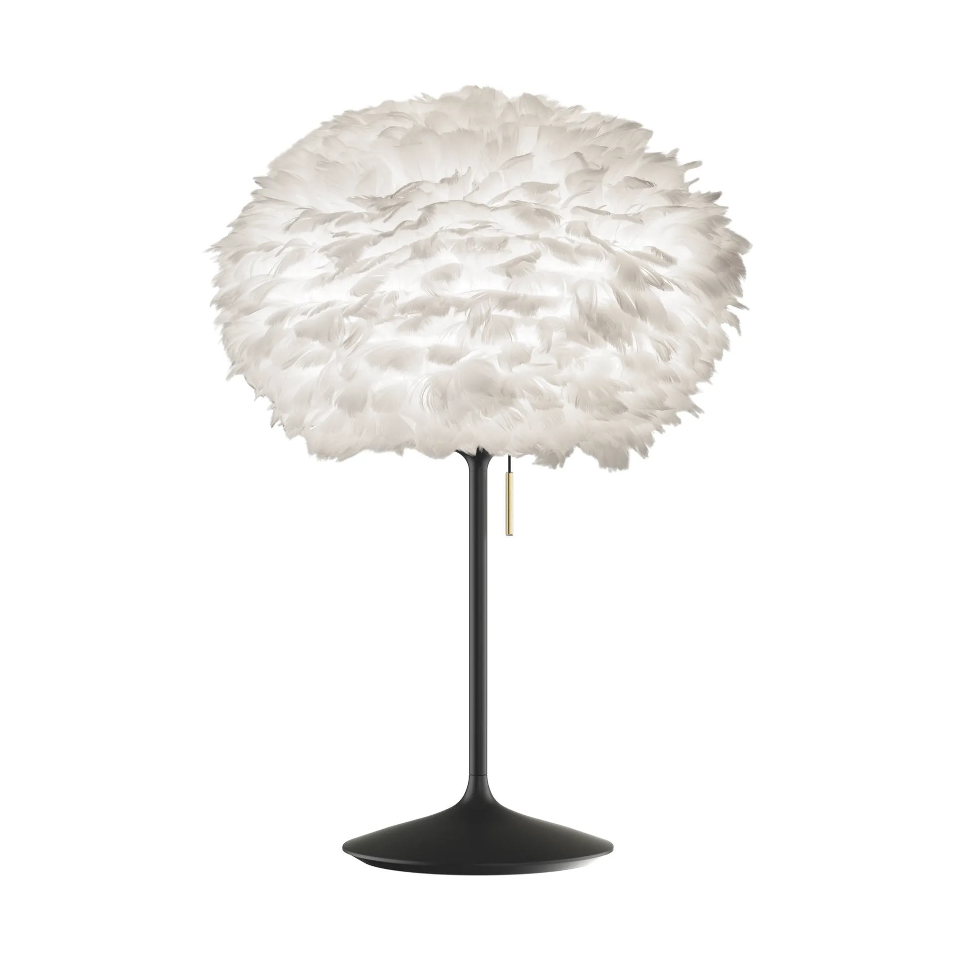 Eos bordlampe medium, Hvit-Svart Umage
