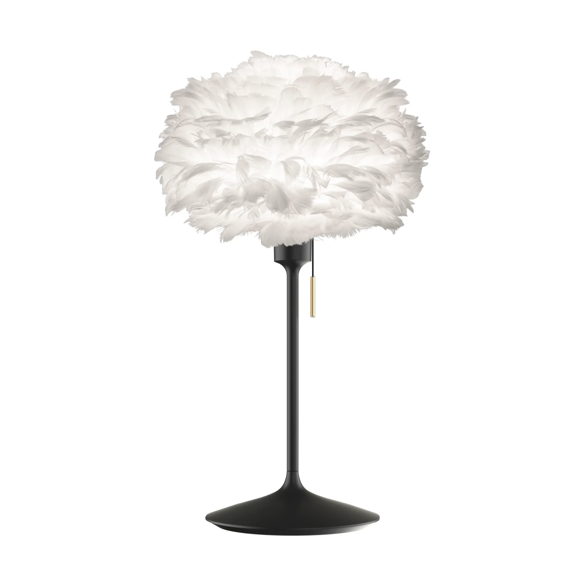 Eos bordlampe mini, Hvit-Svart Umage