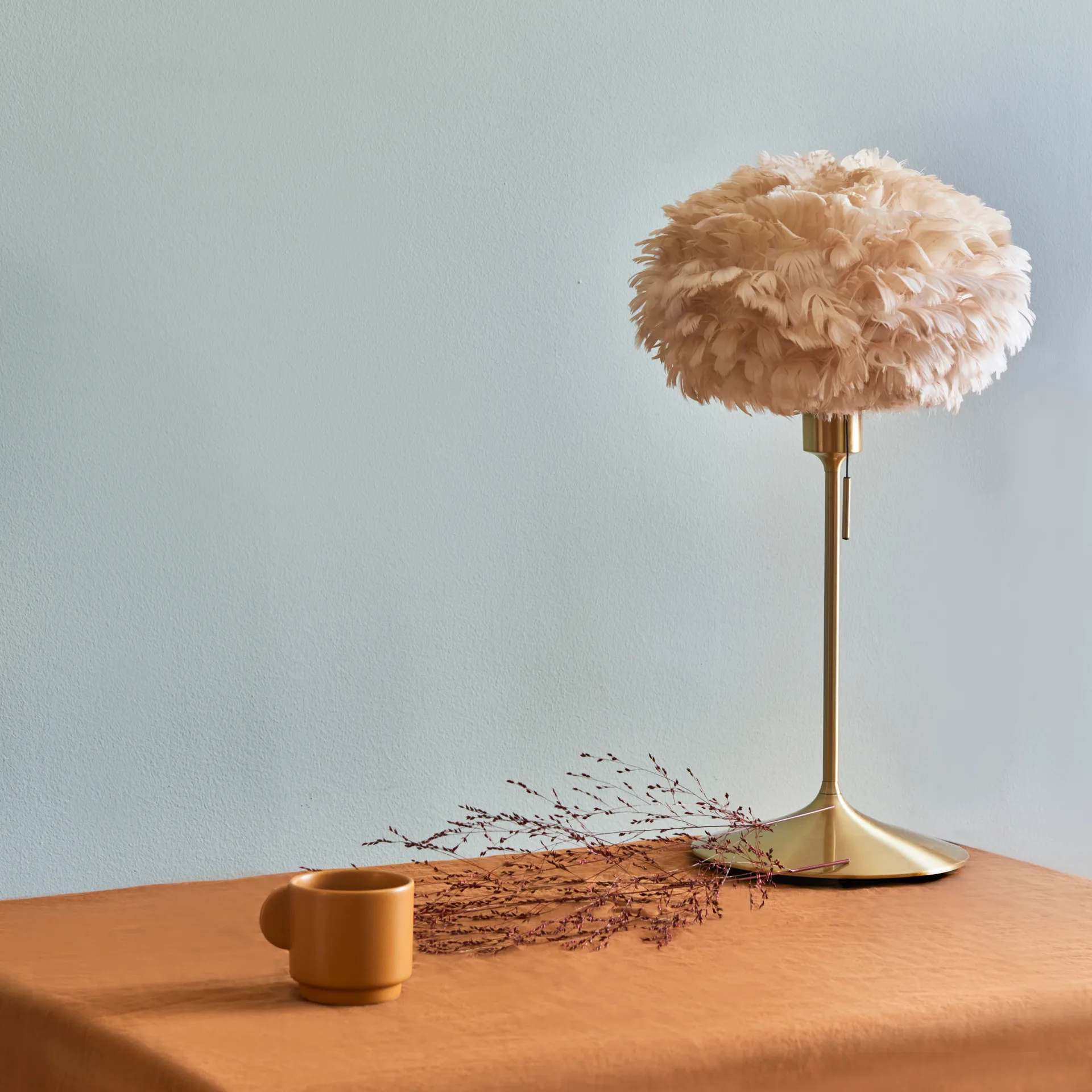 Eos lampe light brown, mini 35 cm Umage