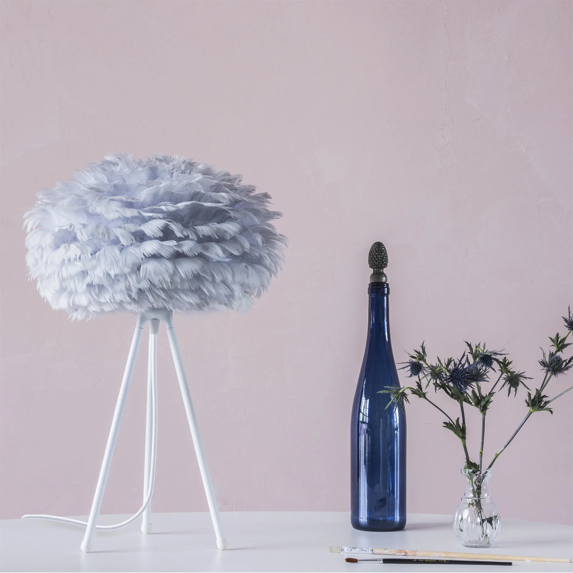 Eos lampe lysgrå, mini Ø 35 cm Umage