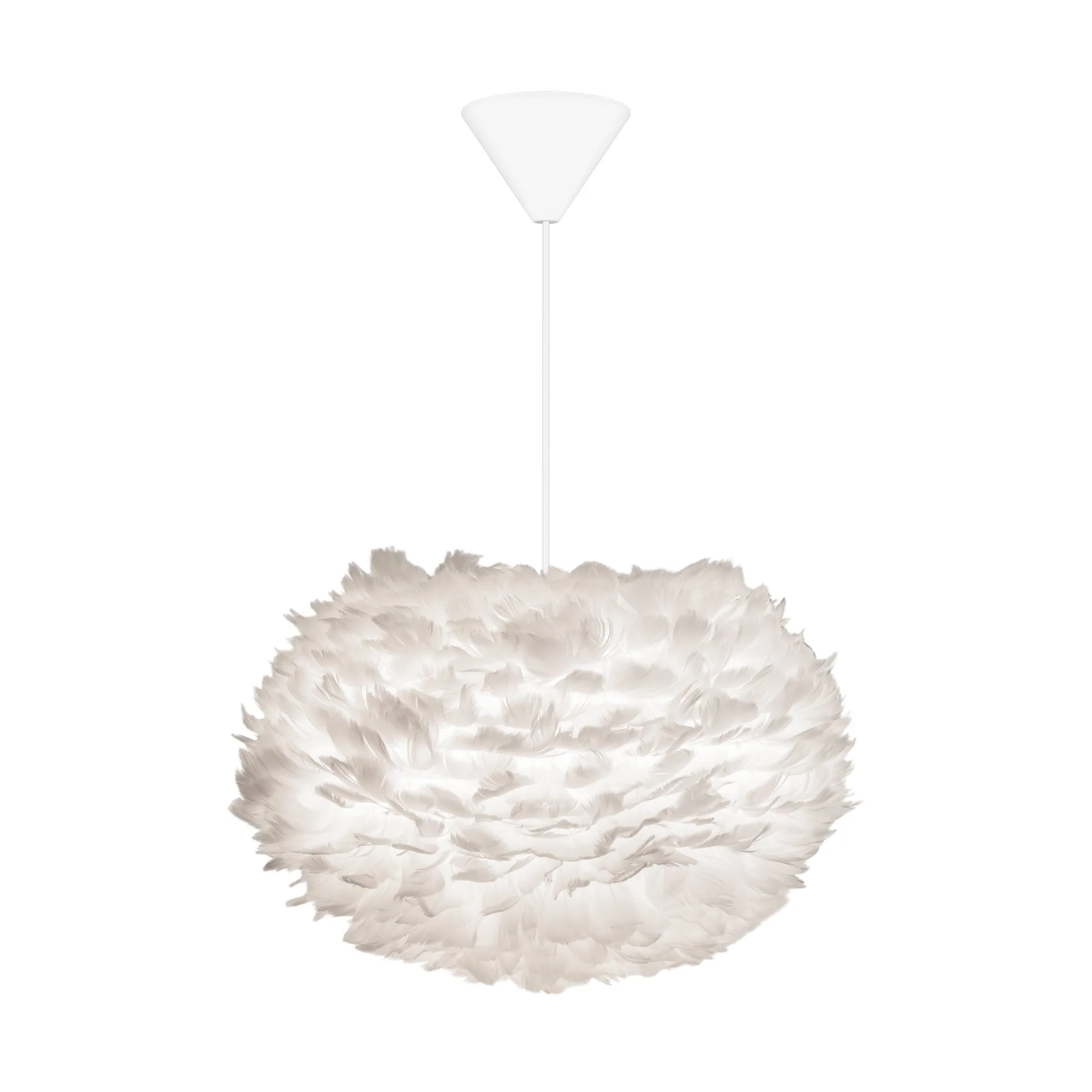 Eos pendel medium hvit Umage