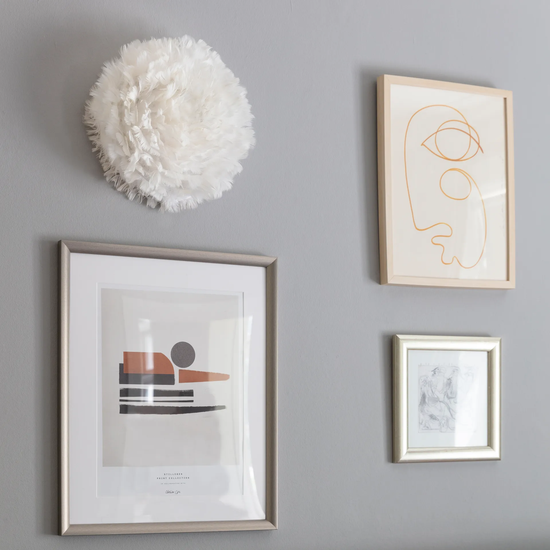 Eos Up plafond hvit, 30 cm Umage