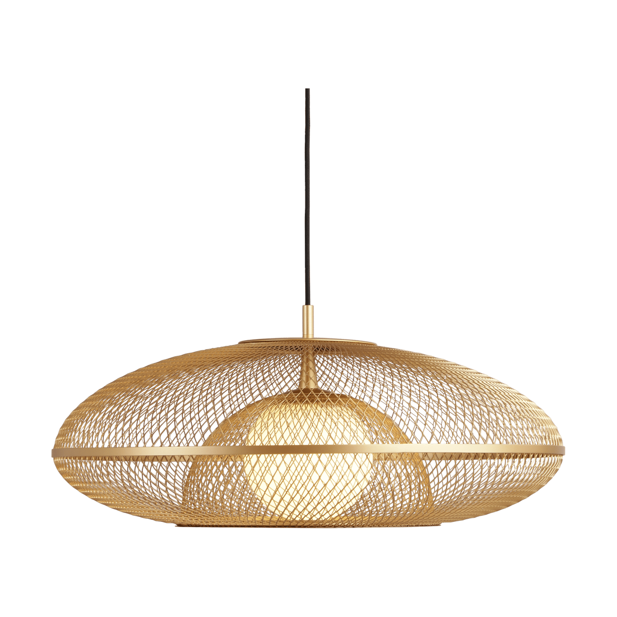 Bilde av Umage Faraday lampe brushed brass Large Ø604