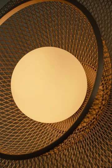 Faraday Up medium plafond - Brushed Brass - Umage