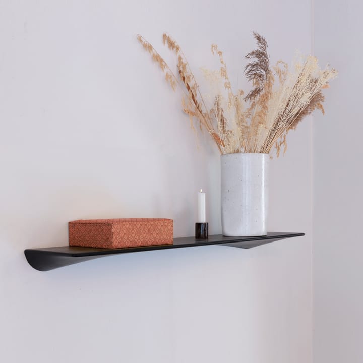 Flow hylle 98 cm, Dark ash Umage