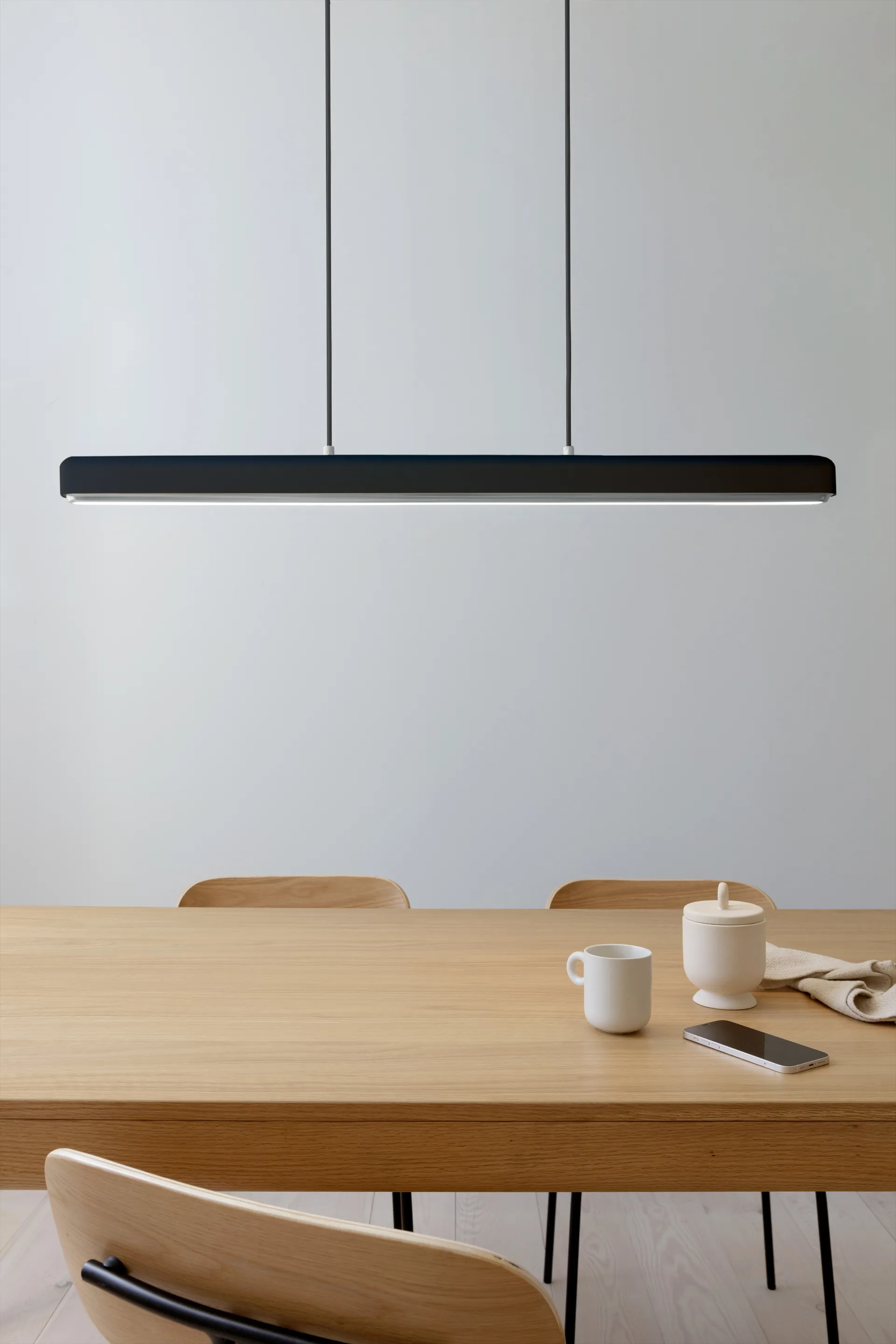 Hazel branch taklampe, Black-steel Umage