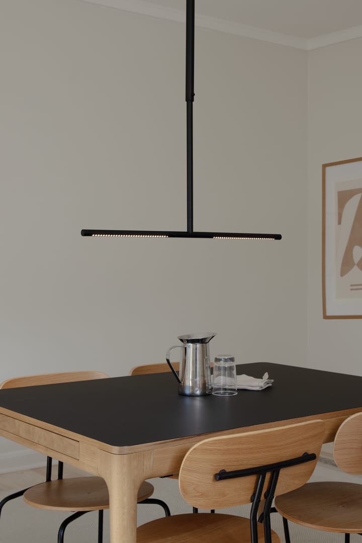 Heart'n'Soul spisebord 90x120 cm, Oak-obsidian black Umage