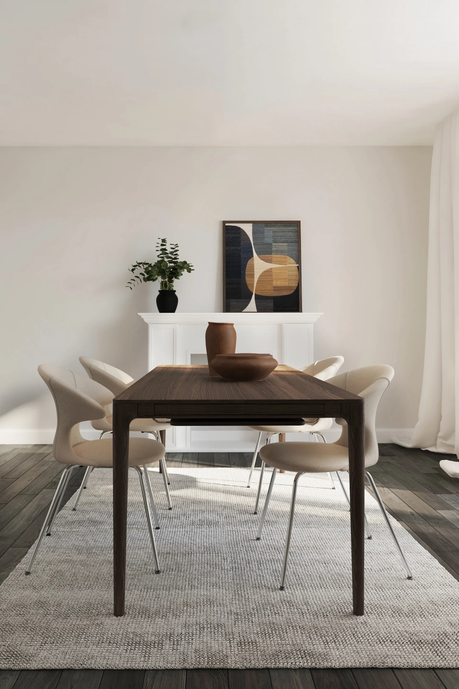 Heart'n'Soul spisebord 90x200 cm, Dark oak Umage