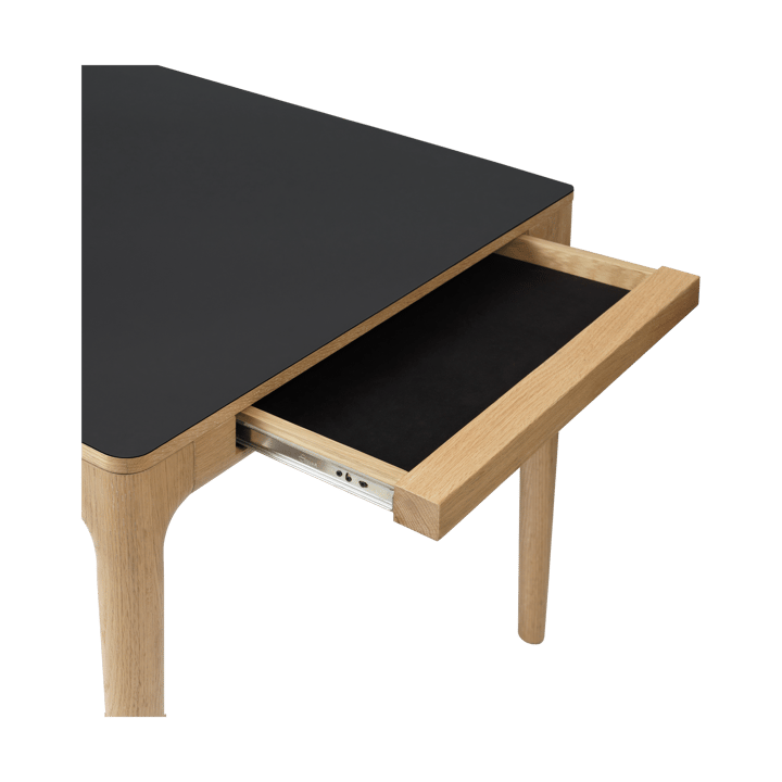 Heart'n'Soul spisebord 90x200 cm, Oak-obsidian black Umage