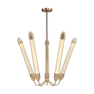 Lemon Squeeze Penta long taklampe - Plated brass - Umage