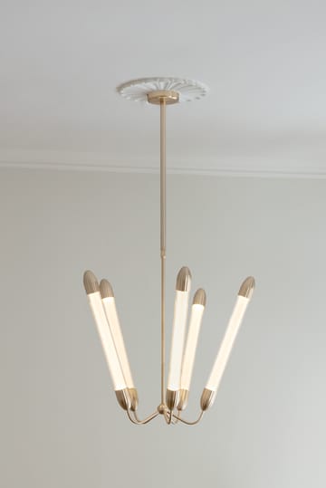 Lemon Squeeze Penta long taklampe - Plated brass - Umage