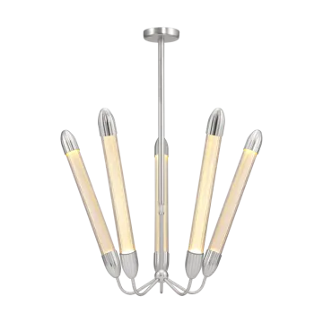 Lemon Squeeze Penta long taklampe - Polished steel - Umage