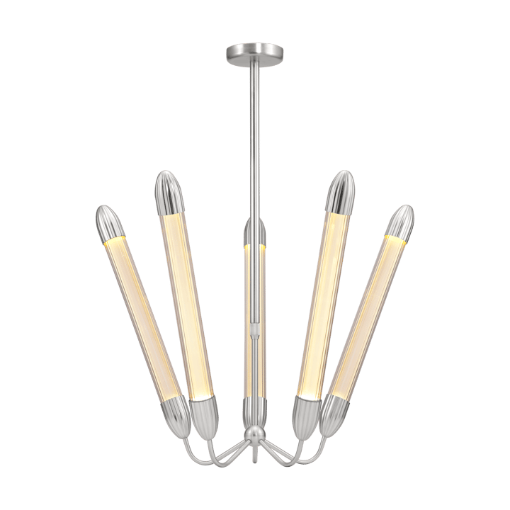 Lemon Squeeze Penta long taklampe - Polished steel - Umage