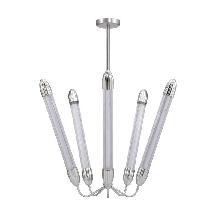 Lemon Squeeze Penta long taklampe, Polished steel Umage