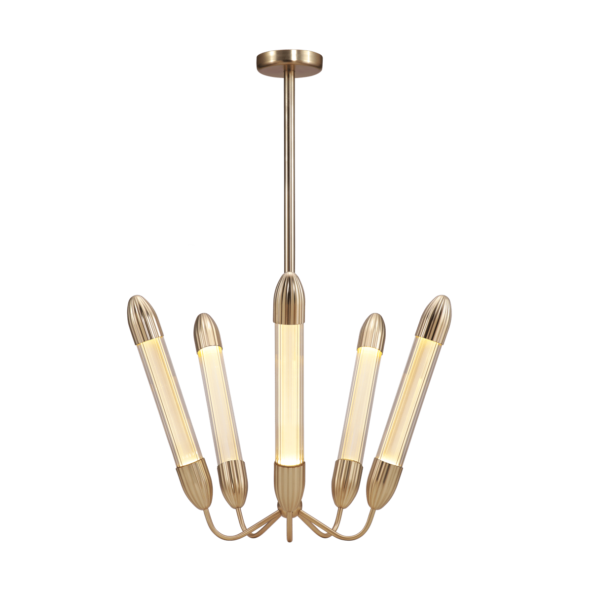 Bilde av Umage Lemon Squeeze Penta short taklampe Plated brass