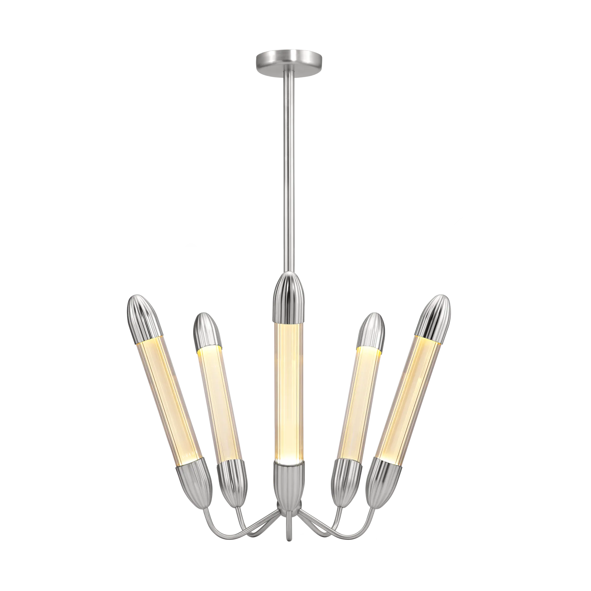 Lemon Squeeze Penta short taklampe, Polished steel Umage