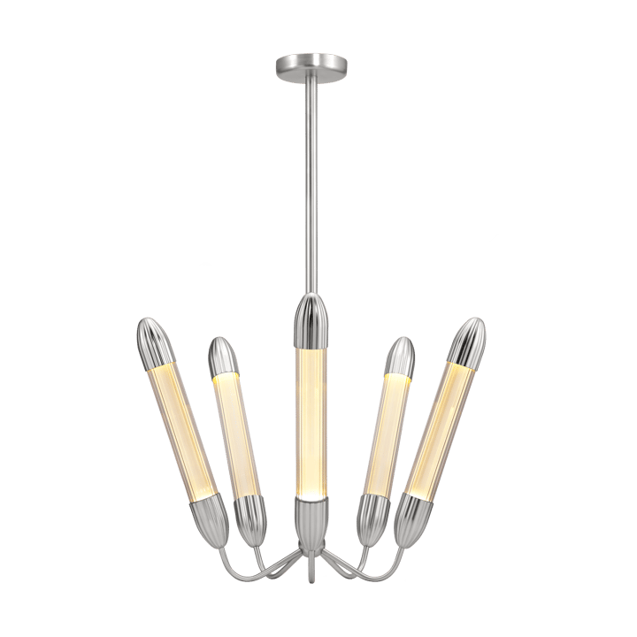 Lemon Squeeze Penta short taklampe - Polished steel - Umage