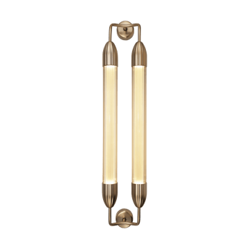 Lemon Squeeze Wall long vegglampe - Double plated brass - Umage