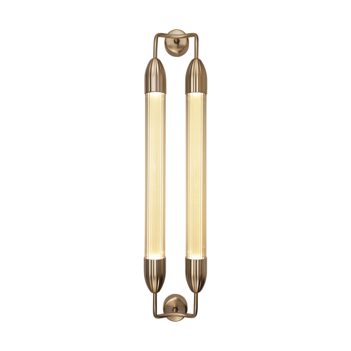 Lemon Squeeze Wall long vegglampe, Double plated brass Umage