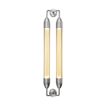 Lemon Squeeze Wall long vegglampe - Double polished steel - Umage