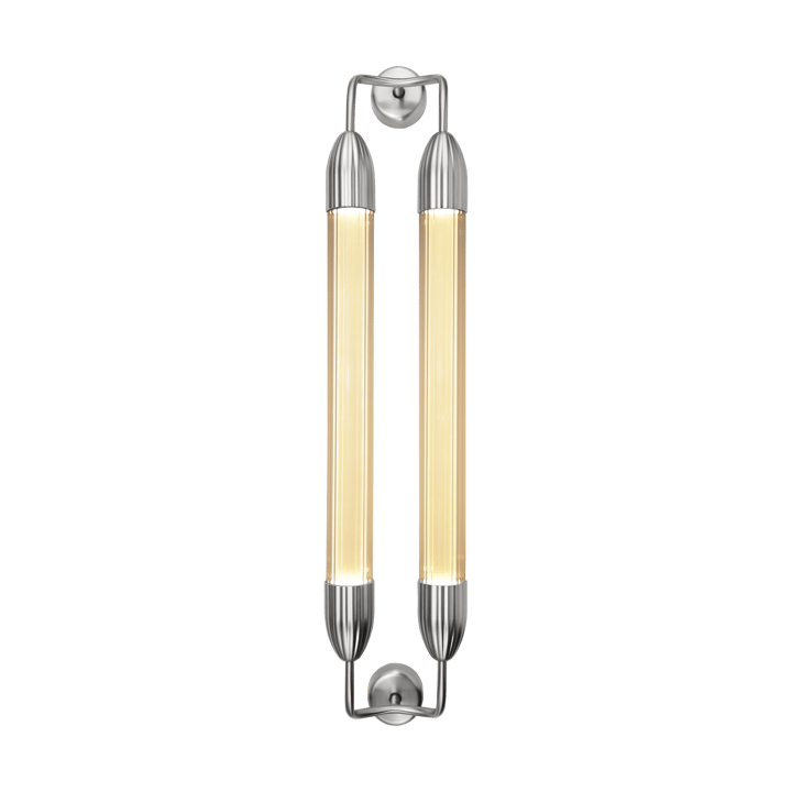 Lemon Squeeze Wall long vegglampe, Double polished steel Umage
