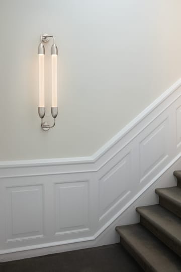 Lemon Squeeze Wall long vegglampe - Double polished steel - Umage