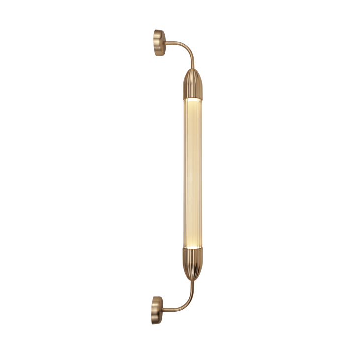 Lemon Squeeze Wall long vegglampe, Single plated brass Umage