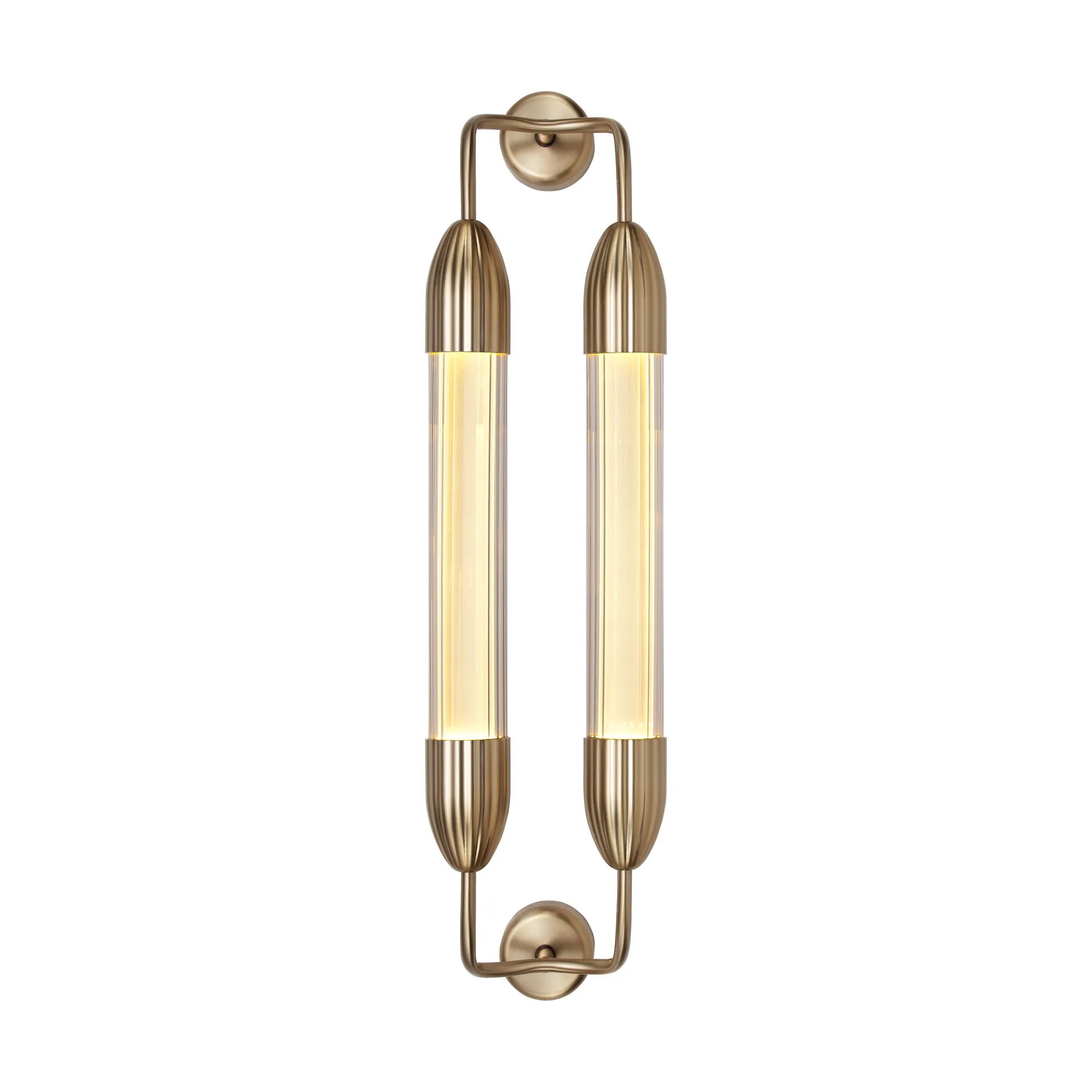 Lemon Squeeze Wall short vegglampe, Double plated brass Umage