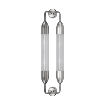 Lemon Squeeze Wall short vegglampe - Double polished steel - Umage