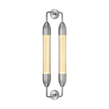 Lemon Squeeze Wall short vegglampe - Double polished steel - Umage