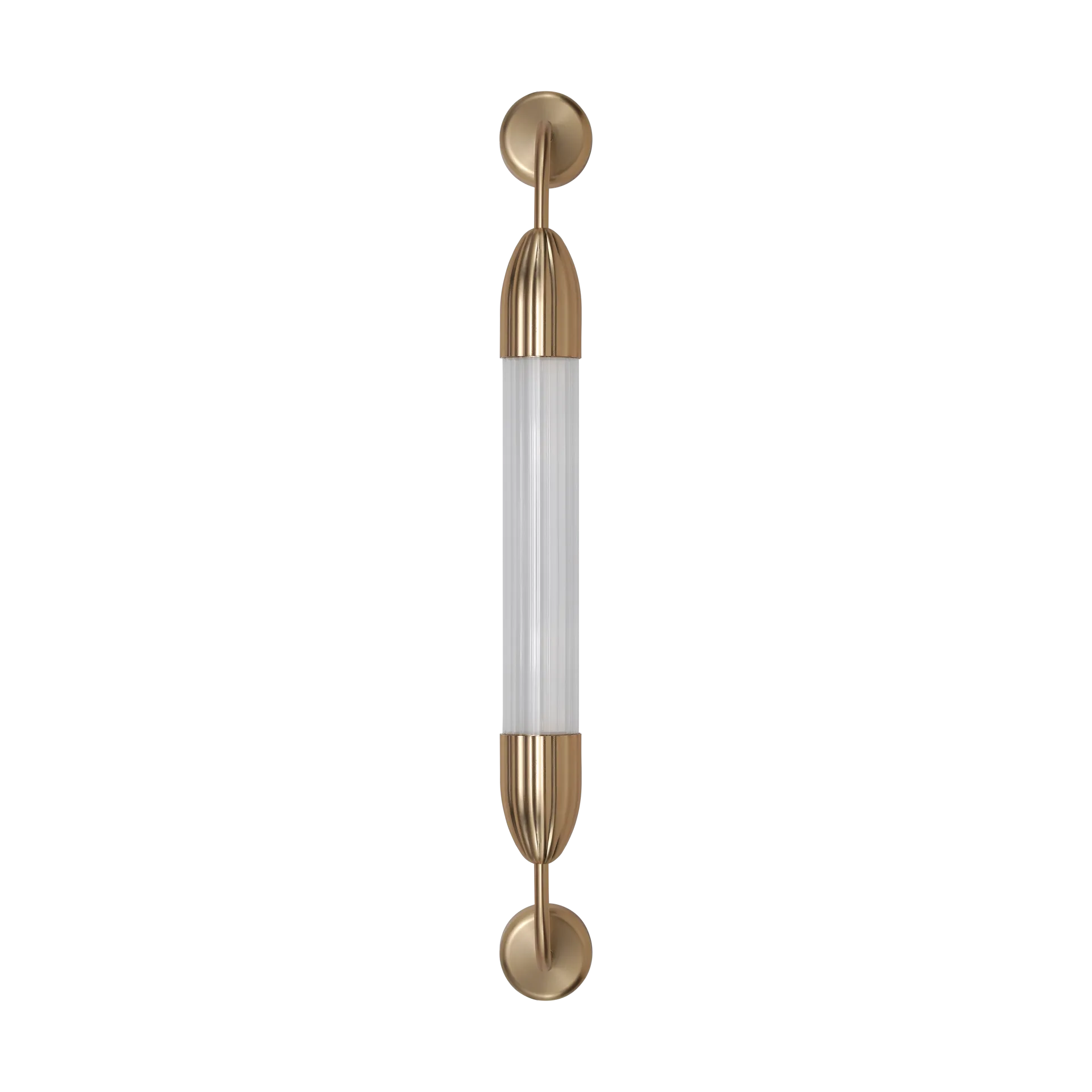 Lemon Squeeze Wall short vegglampe, Single plated brass Umage