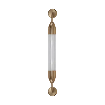 Lemon Squeeze Wall short vegglampe - Single plated brass - Umage