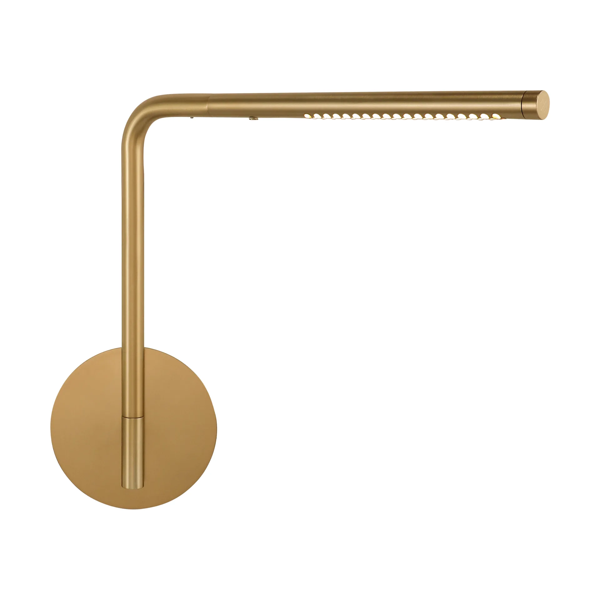 Omni Pivot vegglampe, Brass Umage