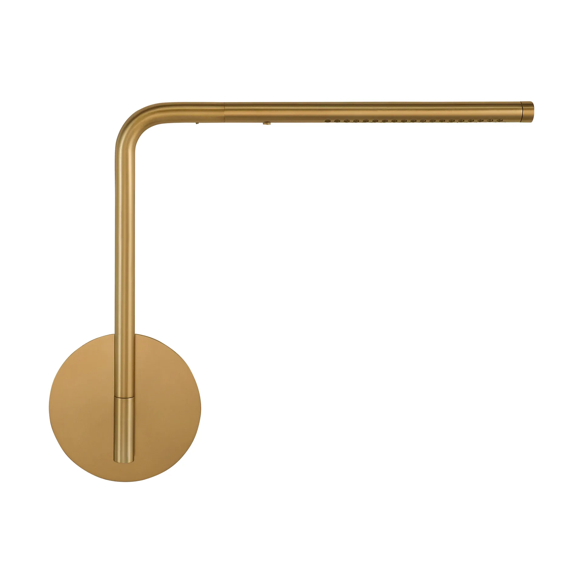 Omni Pivot vegglampe, Brass Umage