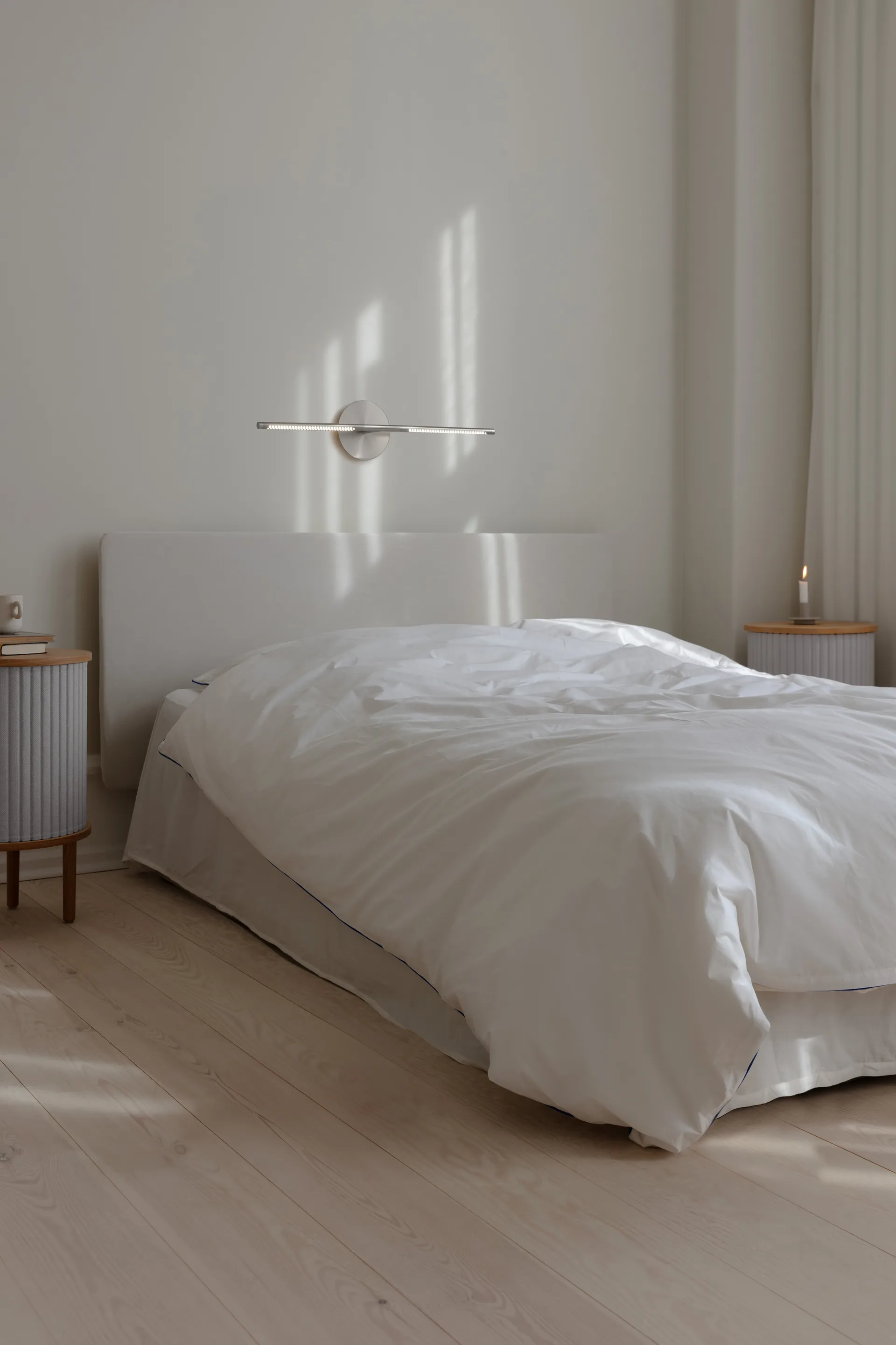 Omni Wall vegglampe, Steel Umage