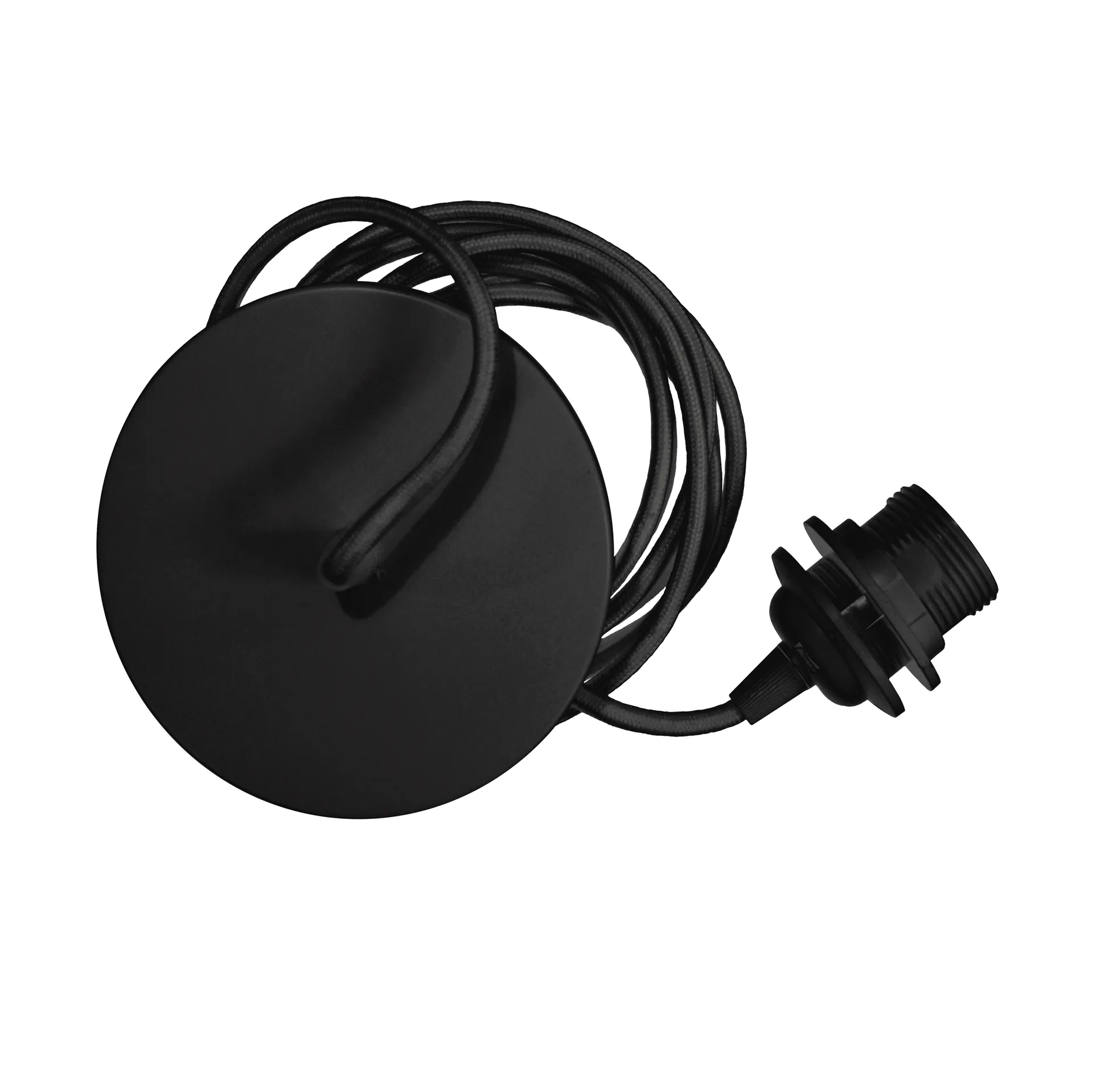 Rosette takoppheng metall, svart Umage