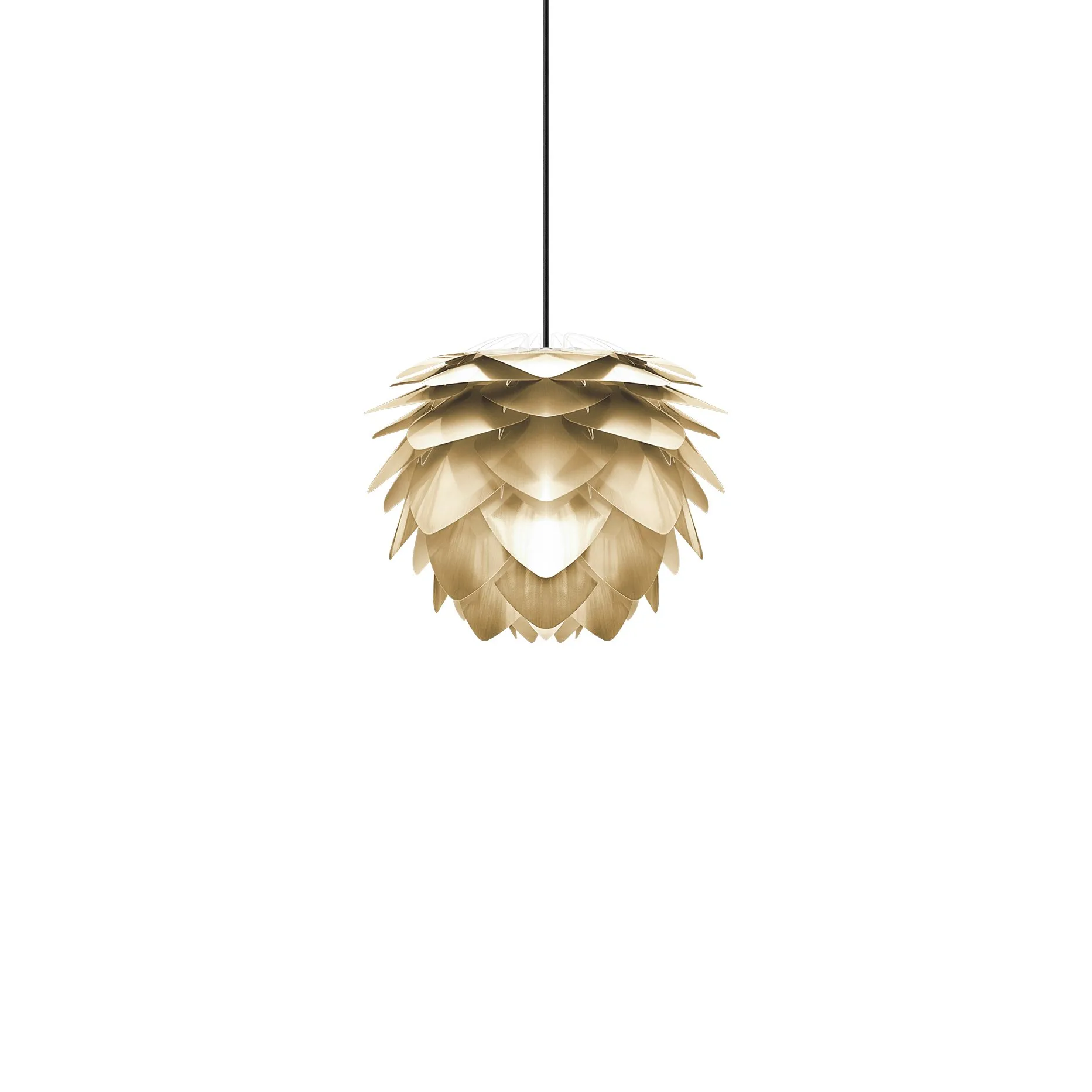 Silvia lampe børstet messing, Ø 32 cm Umage