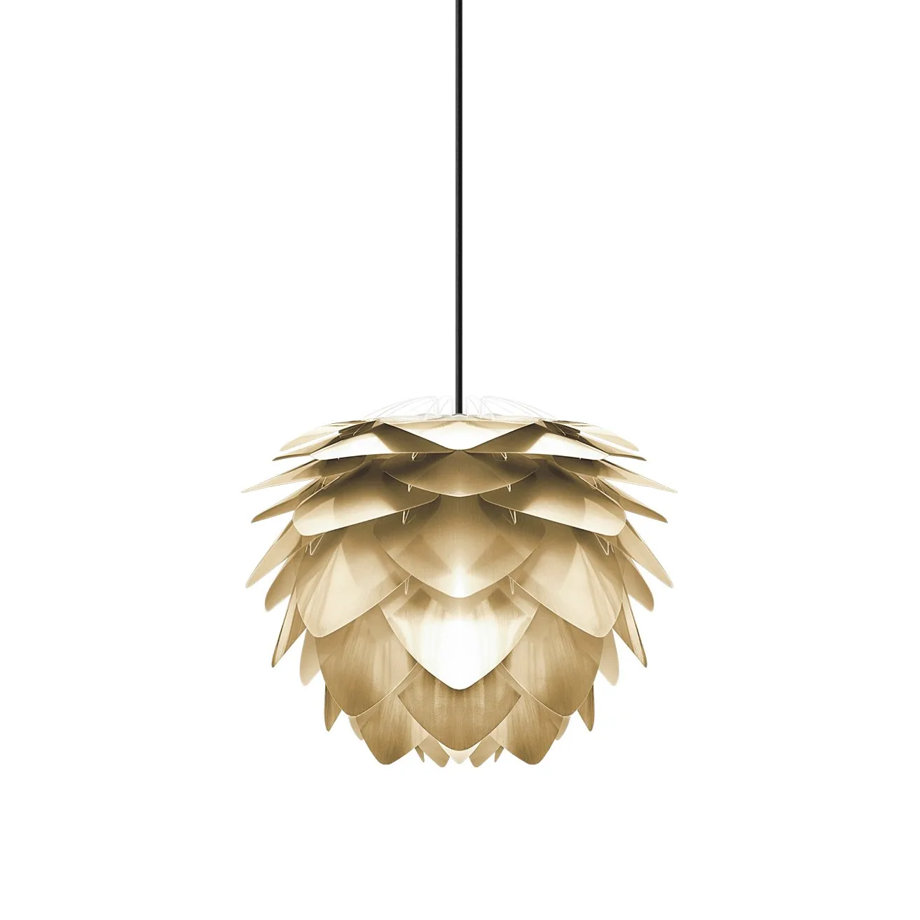 Silvia lampe børstet messing, Ø 50 cm Umage