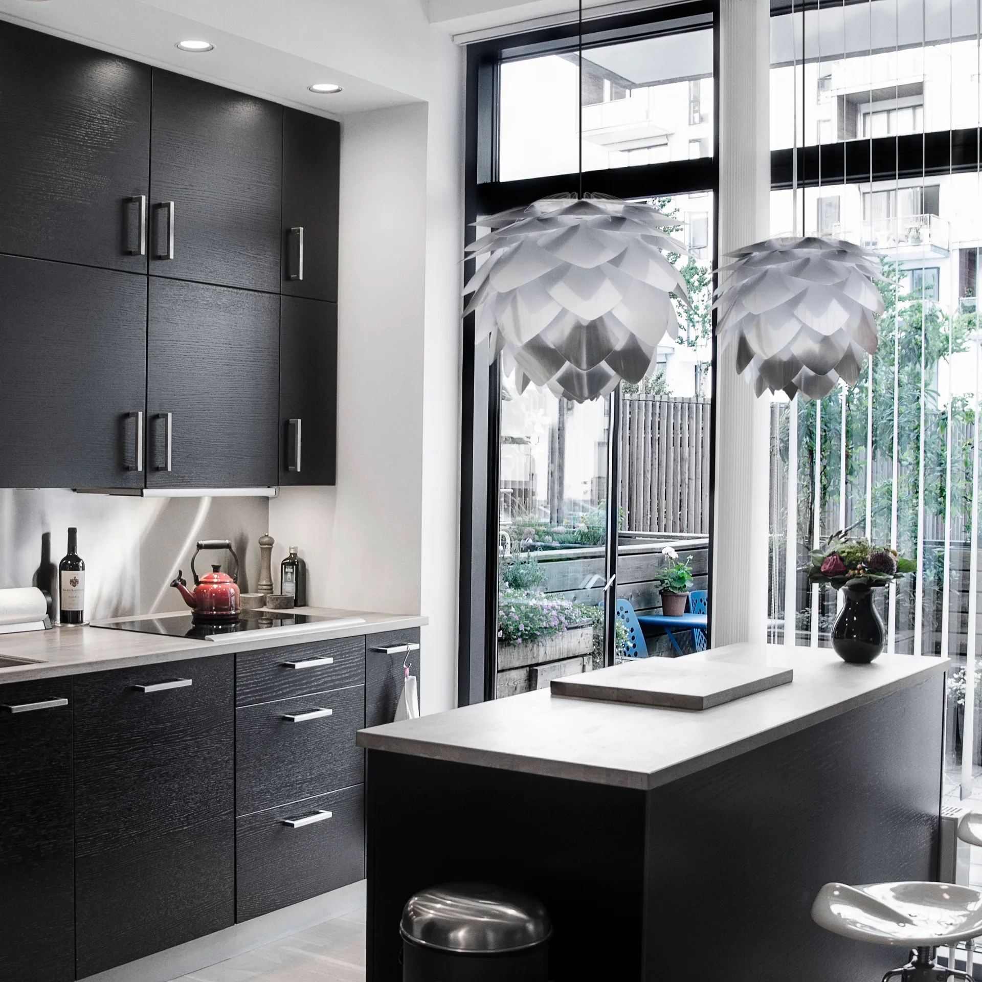 Silvia lampe stål, Ø 50 cm Umage