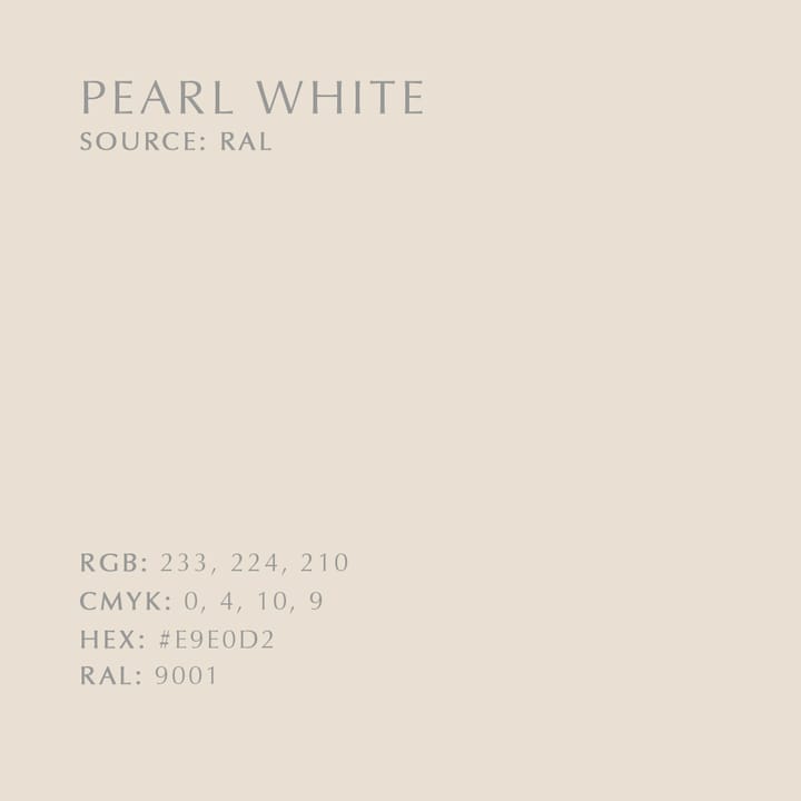 Teaser hylle - Pearl white - Umage